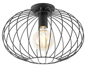 Chytré černé stropní LED svítidlo G95 Margarita