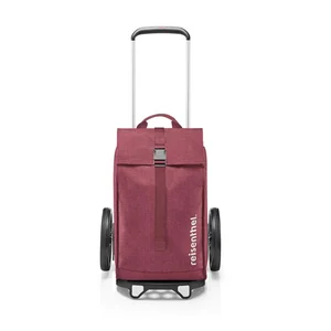 Citycruiser Twist maroon – nákupní taška na kolečkách