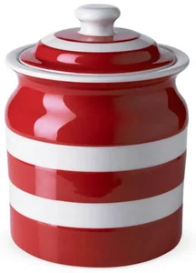 Cornishware Dóza Red Stripes 1680ml