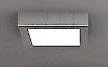 Corona UP 50 – stropní a nástěnné svítidlo, nerez, 40 W, 3600 lm, 220 V