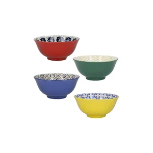Čtyřdílná sada keramických misek Kitchen Craft 15 cm