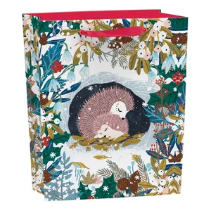 Dárková taška Snowy Sanctuary 25x10 cm