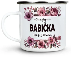 Dárkový plecháček s motivem babičky – Jsi nejlepší