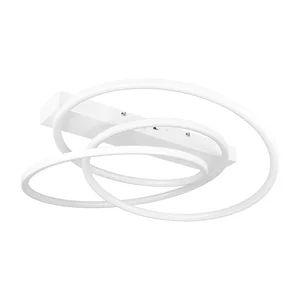 Darvin Trio – bílé LED stmívatelné stropní svítidlo 49×64 cm
