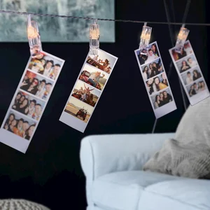 DecoKing Pin LED světelný řetěz – kolíčky, 20 LED, 3,35 m