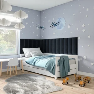 Dekorační panel Mateo 300×60 cm tmavě šedý