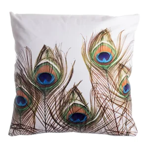 Dekorační polštář Peacock Feathers 45x45 cm