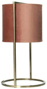Dekorační stolní lampa Santos Pink & Gold