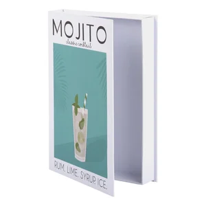 Dekorativní papírový úložný box Mojito 18x4x25 cm