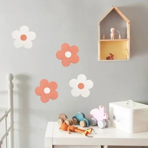 Dekorativní pěnové kytičky – sada 2 kusů