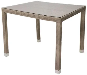 Deokork Ratanový zahradní stůl Napoli 80x80 cm