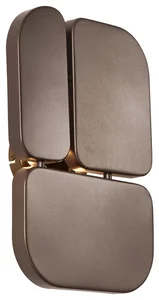 Designová bronzová nástěnná lampa se třemi světly Planes