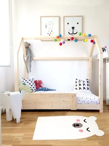 Designová dětská puzzle podlaha Méďa VYLEN
