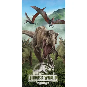 Dětská bavlněná osuška Jurassic Park 70x140 cm