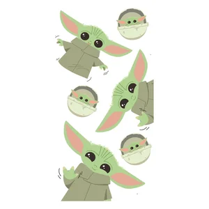 Dětská bavlněná osuška Star Wars Baby Yoda 70x140 cm
