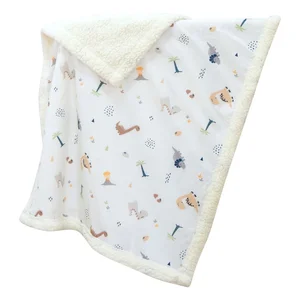 Dětská deka Renforcé 75×100 cm Dinozor – Mijolnir