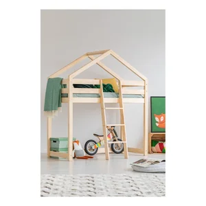 Dětská domečková postýlka Adeko Mila 80x200 cm