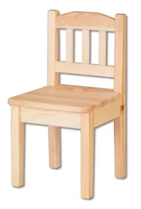 Dětská dřevěná židlička STRAKOŠ AD 241