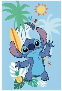 Dětská fleece deka Lilo & Stitch Aloha 100x150 cm