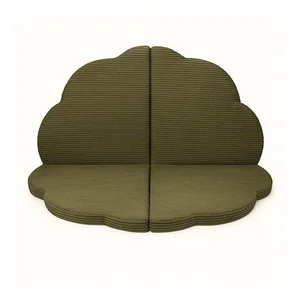 Dětská hrací podložka khaki 160 × 160 cm – Meowbaby