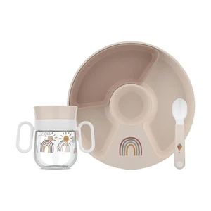 Dětská jídelní sada Sunshine & Rainbow – Mepal (3 díly)