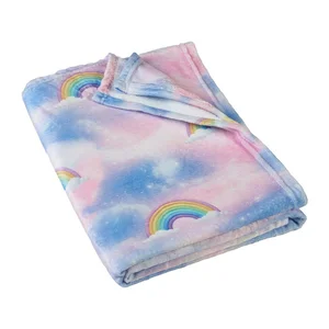 Dětská mikroplyšová deka Candy Unicorn 130×170 cm