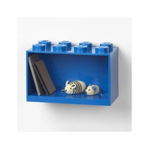 Dětská modrá police LEGO® Brick 8