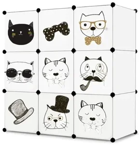Dětská modulární skříňka Cat