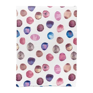 Dětská mušelínová deka Shells Mijolnir 75×100 cm – bílá