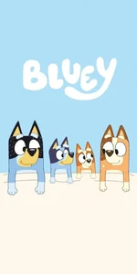 Dětská osuška Bluey 70x140 cm