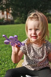 Dětská plovoucí chobotnice Julie – zelená, 61 cm