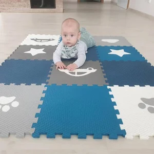 Dětská podlaha Minideckfloor 12 dílů s motivy zvířátek a oblíbených motivů