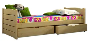Dětská postel DP 011 1108/MOR9 s úložným prostorem