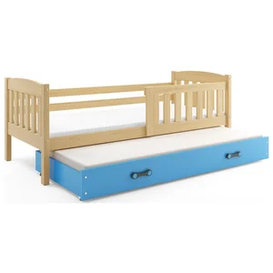 Dětská postel Kubus s výsuvnou 90×200 cm – borovice
