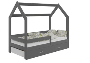 Dětská postel SPECIOSA D3 80x160 šedá