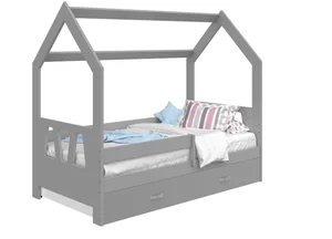 Dětská postel SPECIOSA D3A 80x160 šedá