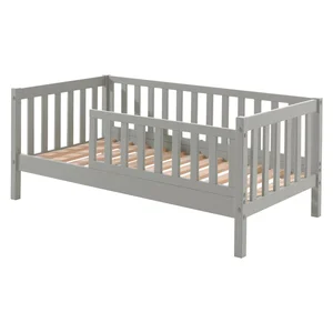 Dětská postel Vipack Junior 70×140 cm šedá