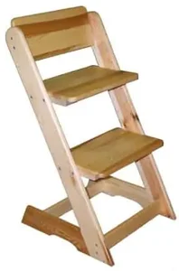Dětská rostoucí židle z borovice