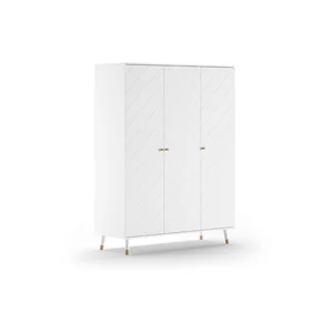 Dětská šatní skříň BILLY, bílá 150x200 cm – Vipack