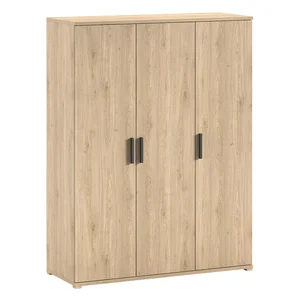 Dětská šatní skříň Sam přírodní 150x199x59 cm
