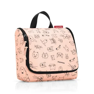 Dětská toaletní taštička Reisenthel Toiletbag Kids Cats and Dogs rose