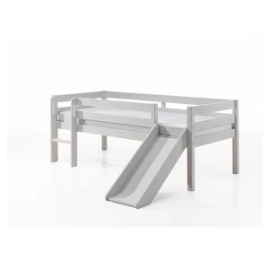 Dětská vyvýšená postel Vipack Pino s skluzavkou 90x200 cm