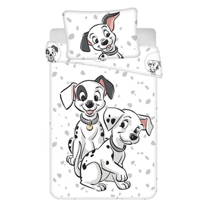 Dětské bavlněné povlečení 101 Dalmatians 100x135 cm