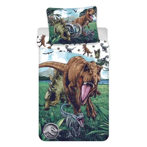 Dětské bavlněné povlečení 140x200 cm Jurassic World Trio – Jerry Fabrics
