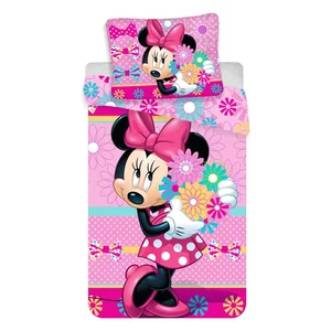 Dětské bavlněné povlečení Minnie 140x200 cm