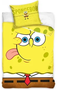 Dětské bavlněné povlečení SpongeBob Emoji