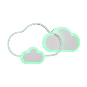Dětské bílé svítidlo Cloudy 52×25 cm – Trio