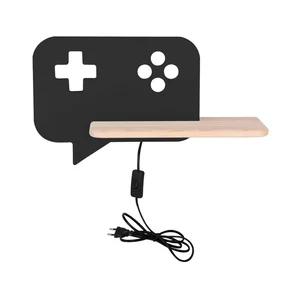 Dětské černé svítidlo Console