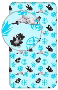 Dětské jersey prostěradlo 90x200 cm – Jak vycvičit draka