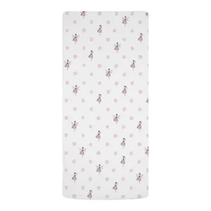 Dětské napínací prostěradlo 60x120 cm Pink Girl